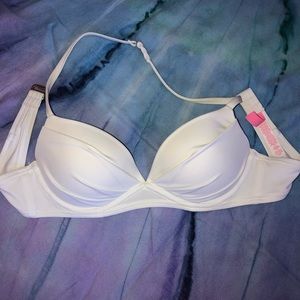 VS Push-up white bikini top
